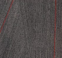 Ковровая плитка Milliken Facet fca 109-79 Anthracite Carmine фото 1 | FLOORDEALER